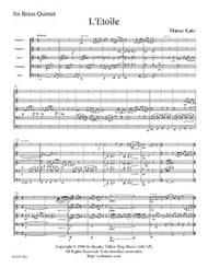 L'ETOILE BRASS QUINTET EPRINT cover Thumbnail